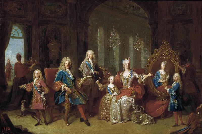 Jean Ranc The Family of Philip V oil painting picture